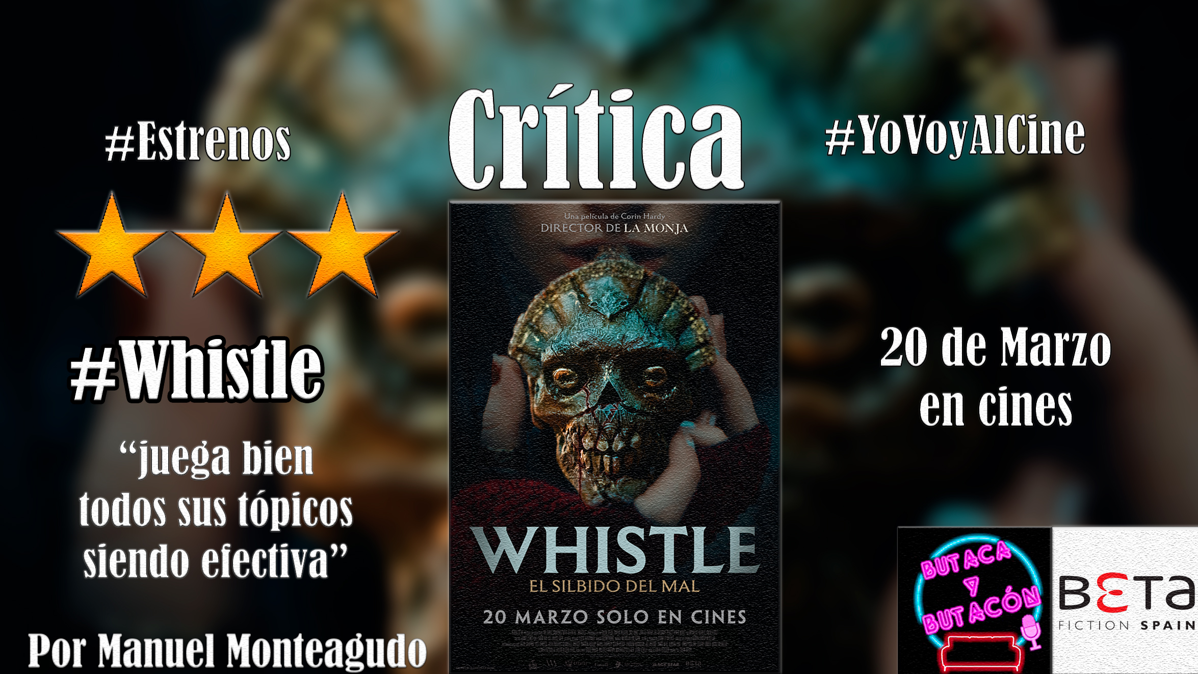 'Whistle. El silbido del mal': Una cinta de terror que no engaña al espectador