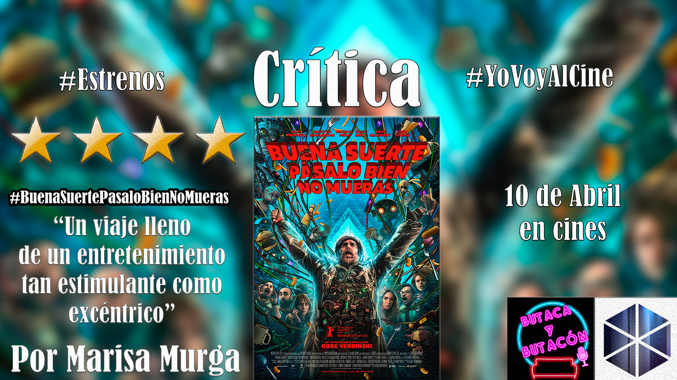 'Buena Suerte, Pásalo Bien, No Mueras': una comedia negra delirante sobre un apocalipsis tecnológico muy cercano