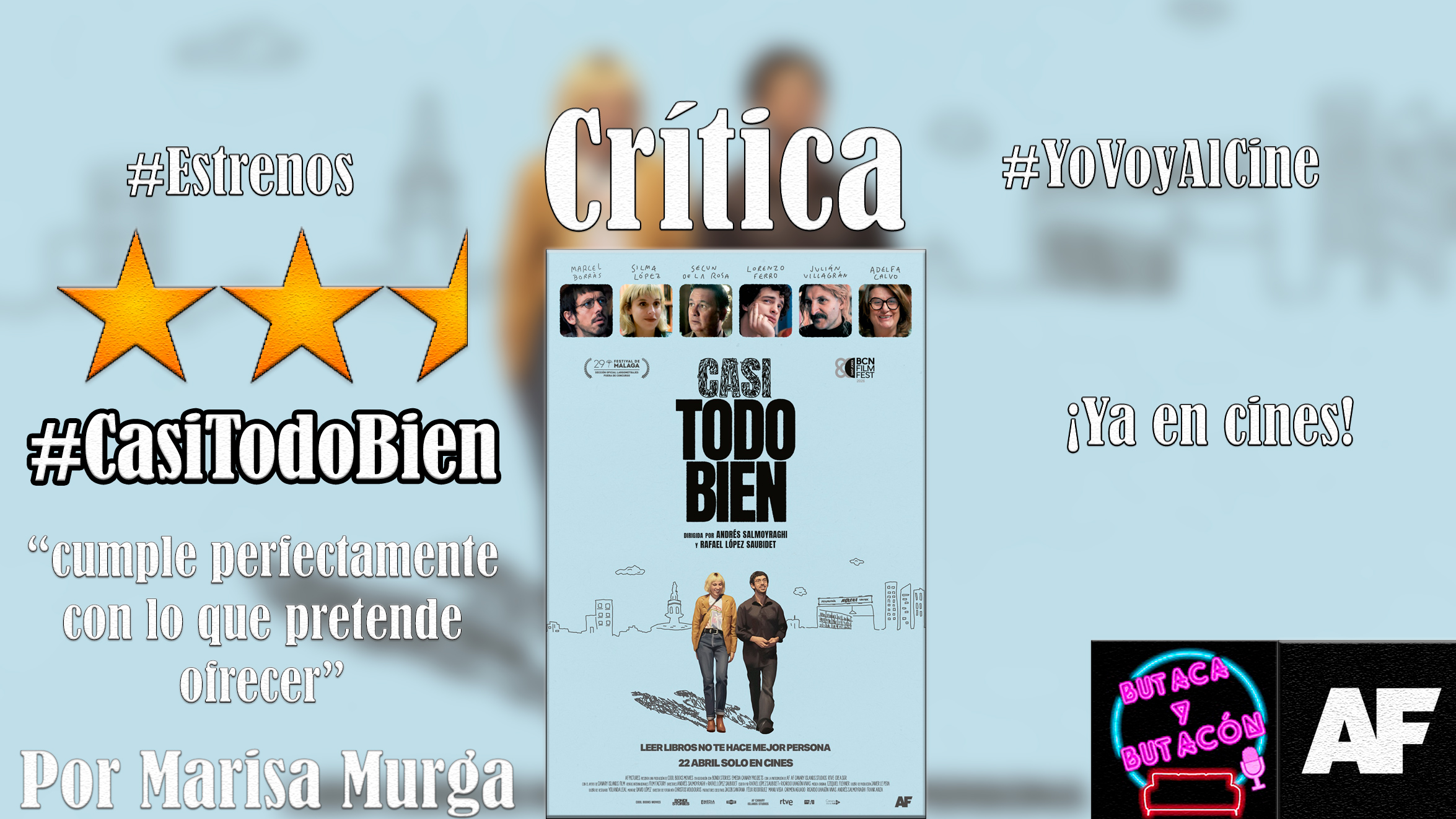 'Casi Todo Bien': una película más sobre el cliché del escritor frustrado
