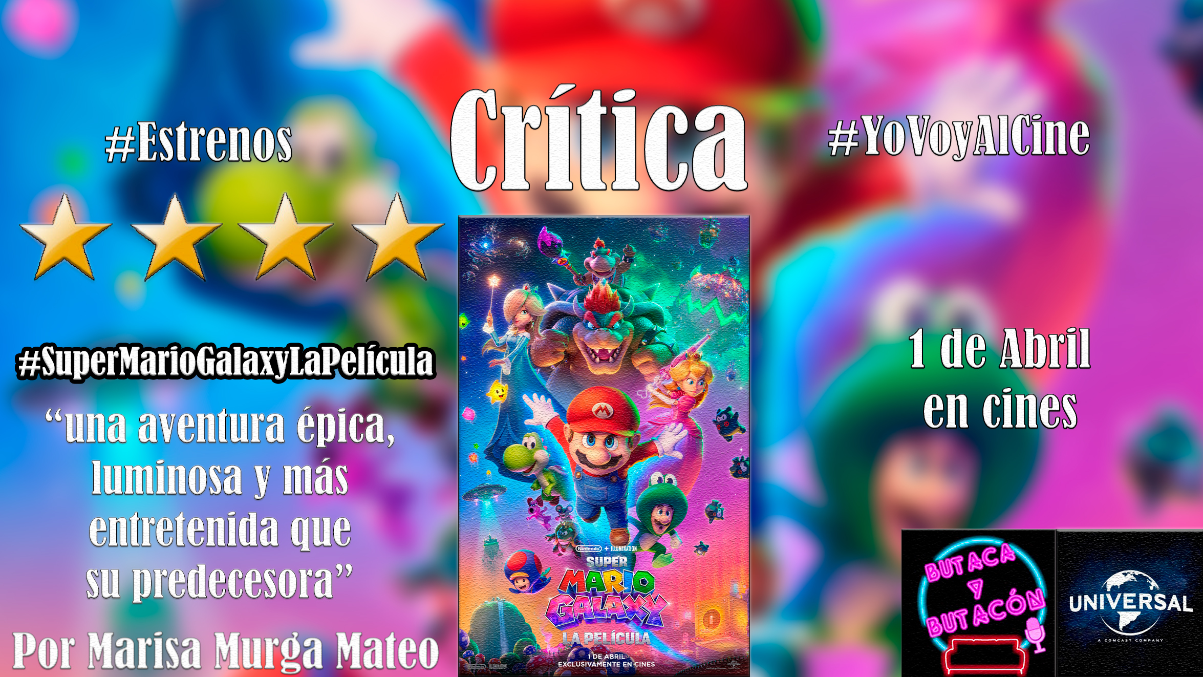 'Super Mario Galaxy: La Película’: una aventura épica que supera a su predecesora