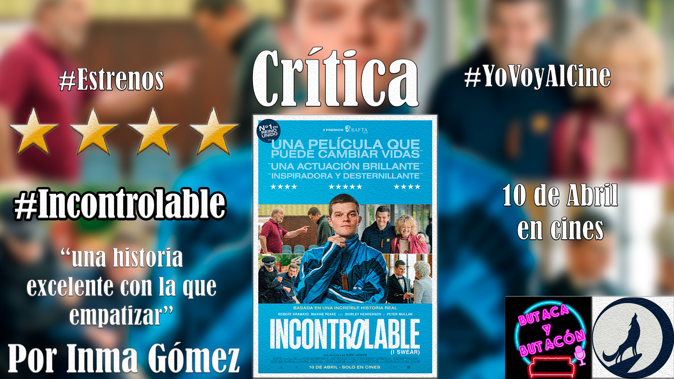 'Incontrolable (I Swear)': una historia fascinante con la que empatizar