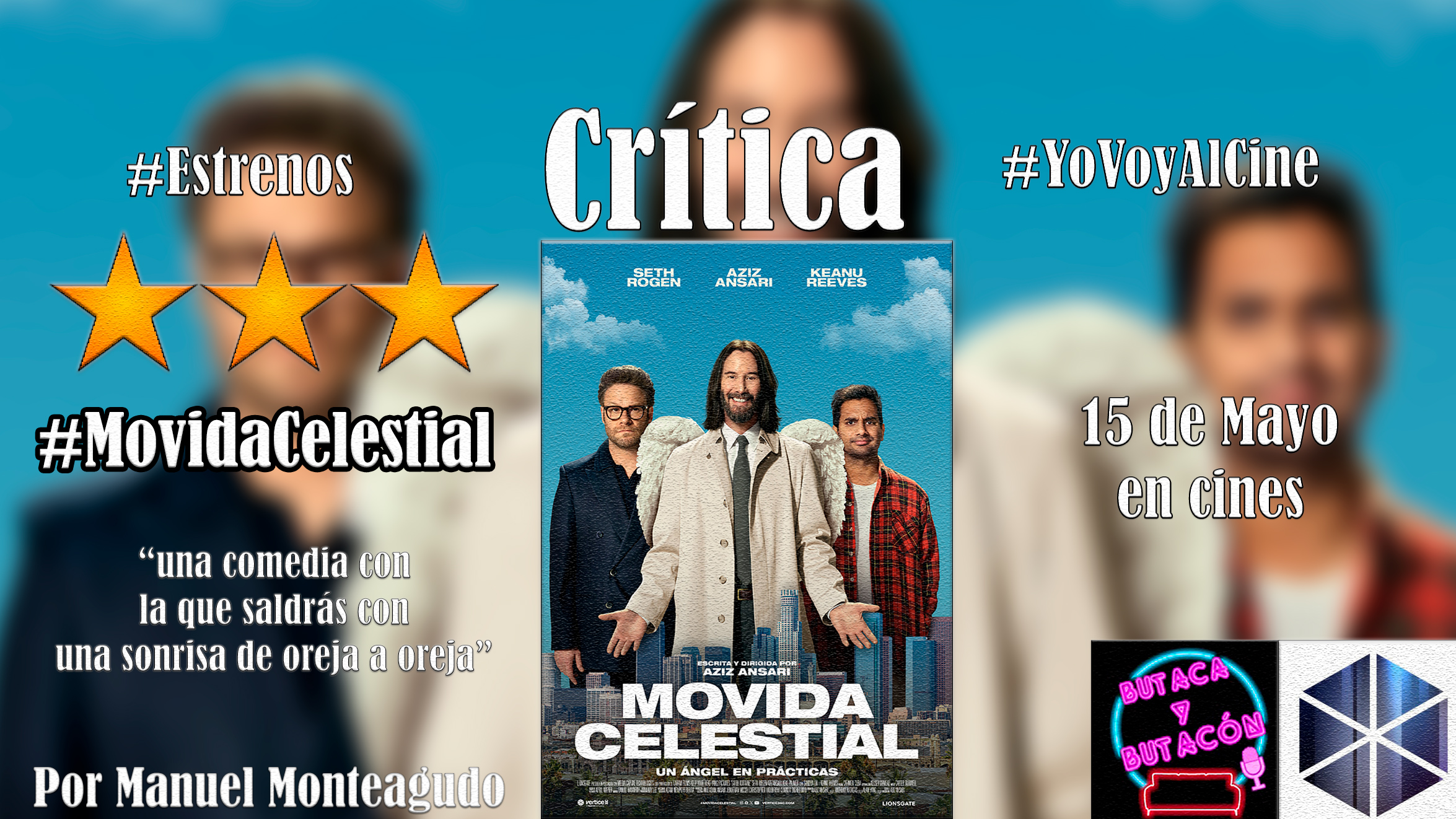 'Movida celestial': Una comedia inesperadamente social y política